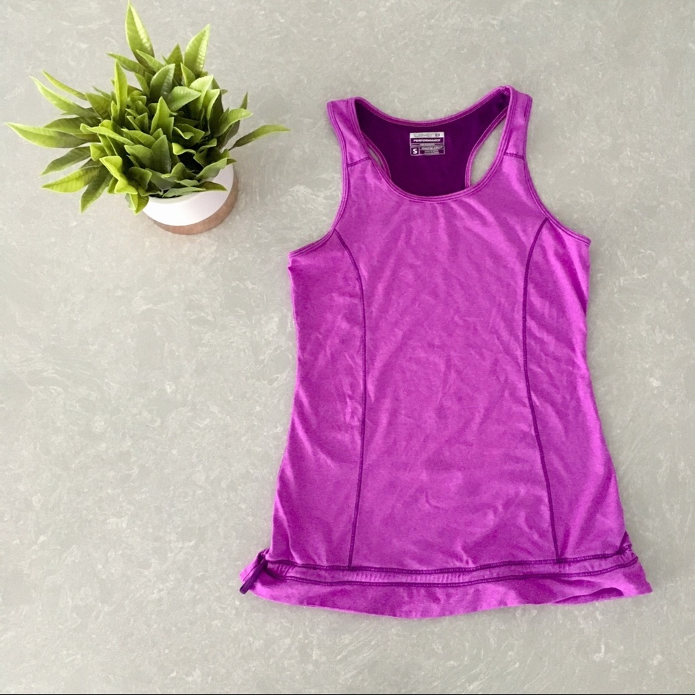 Magenta workout top